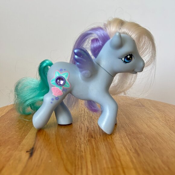 My Little Pony Crystal Princess Pegasus Aurora Mist Hasbro 2006 MLP Toy G3